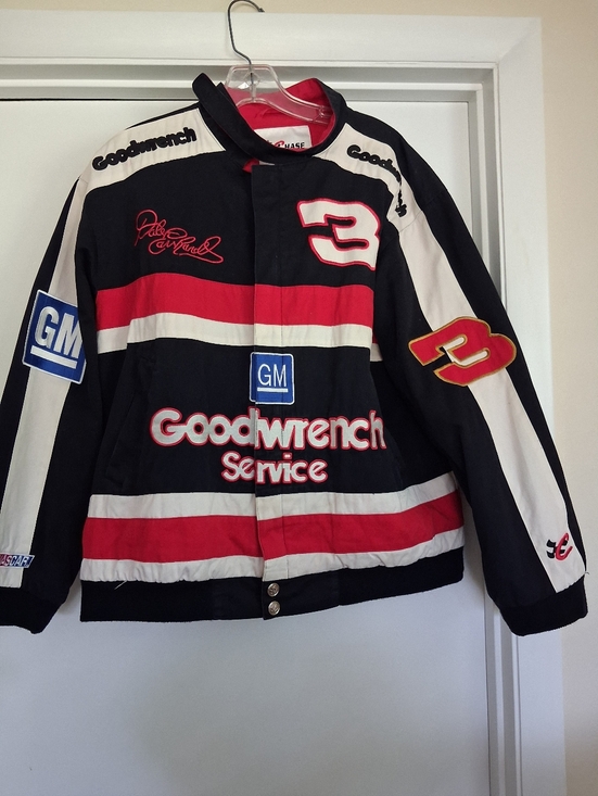 Chase Authentics Other - Chase Authentics Red & Black Logo Cotton Jacket